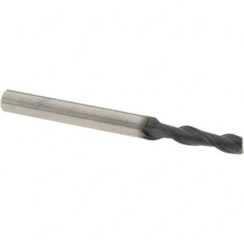 OSG 5/32, 9/16 LOC, 3/16 Shank Diam, 2 OAL, 2 Flute, Solid Carbide Square End Mill Single End, TiAlN Finish, Spiral F...